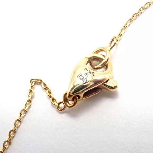 Authentic! Marco Bicego 18k Yellow Gold Multicolor Stones Paradise Necklace - Picture 6 of 8